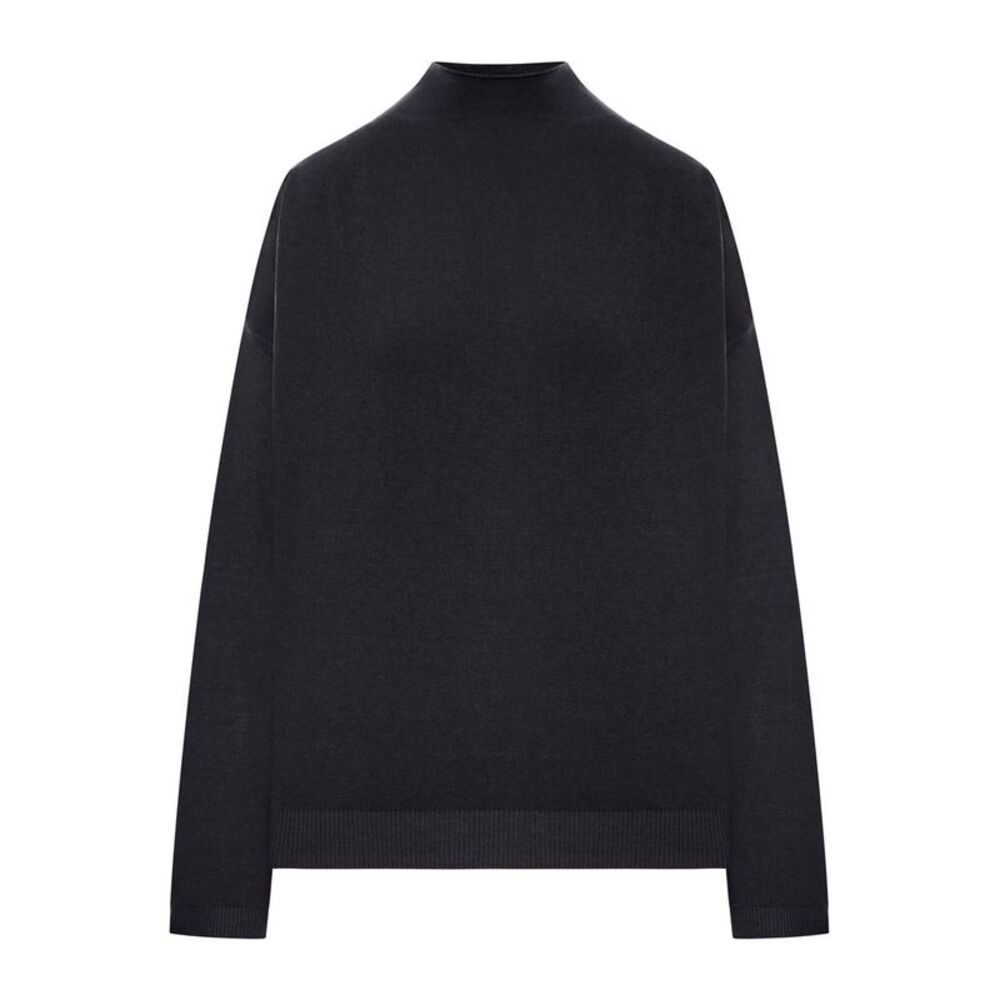 Transit Women Wool Blend High Neck Sweater